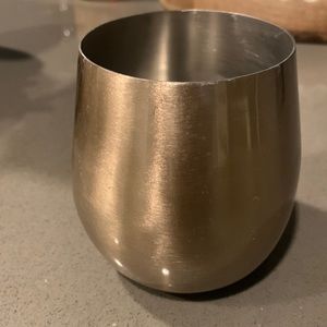 Gold Stemless Wine Cup